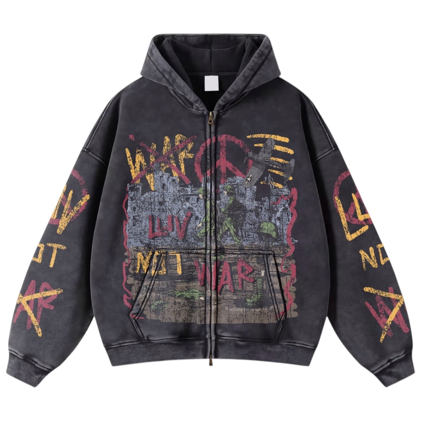 Luv not War hoodie