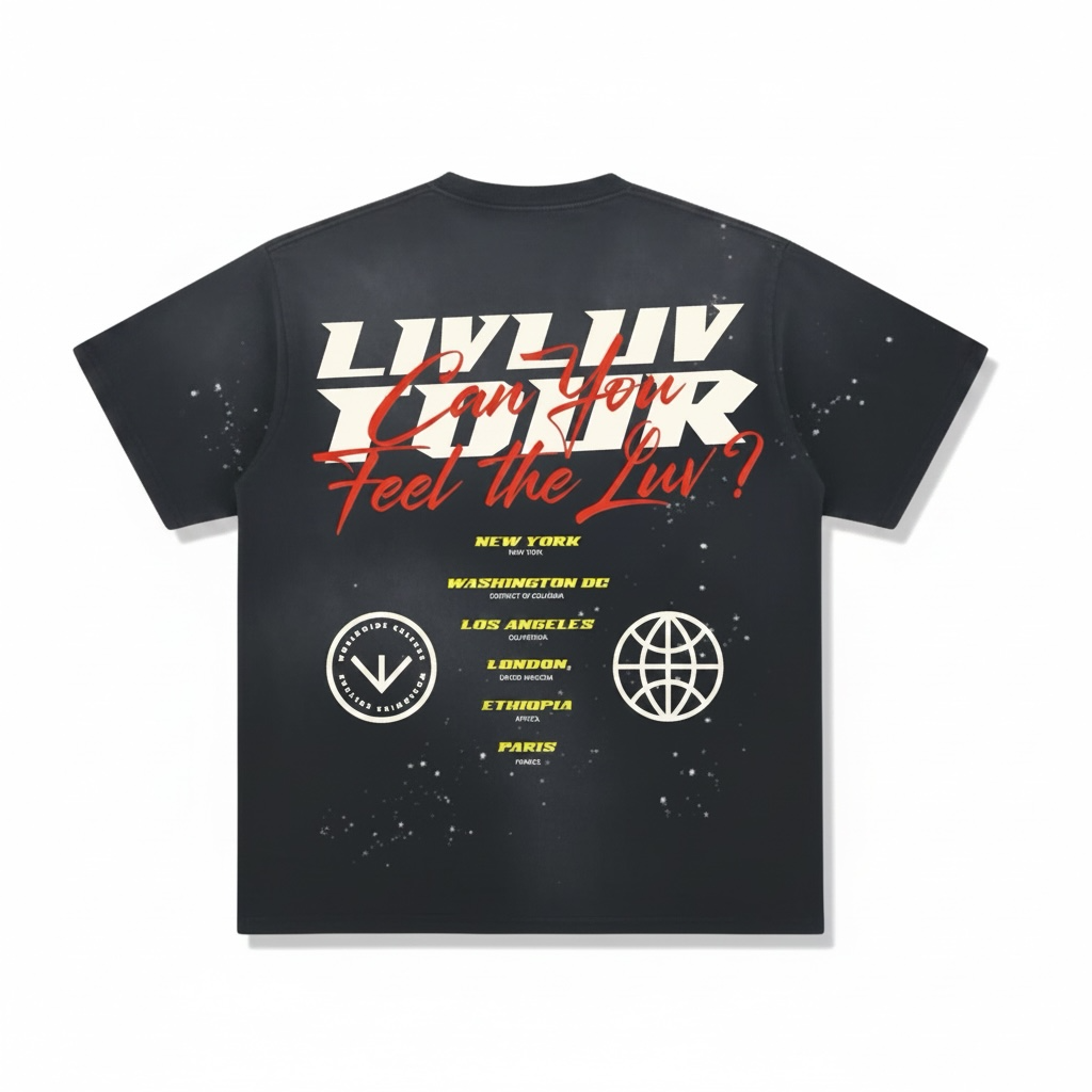 Can you feel the luv? Tour tee