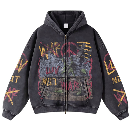 Luv not War hoodie
