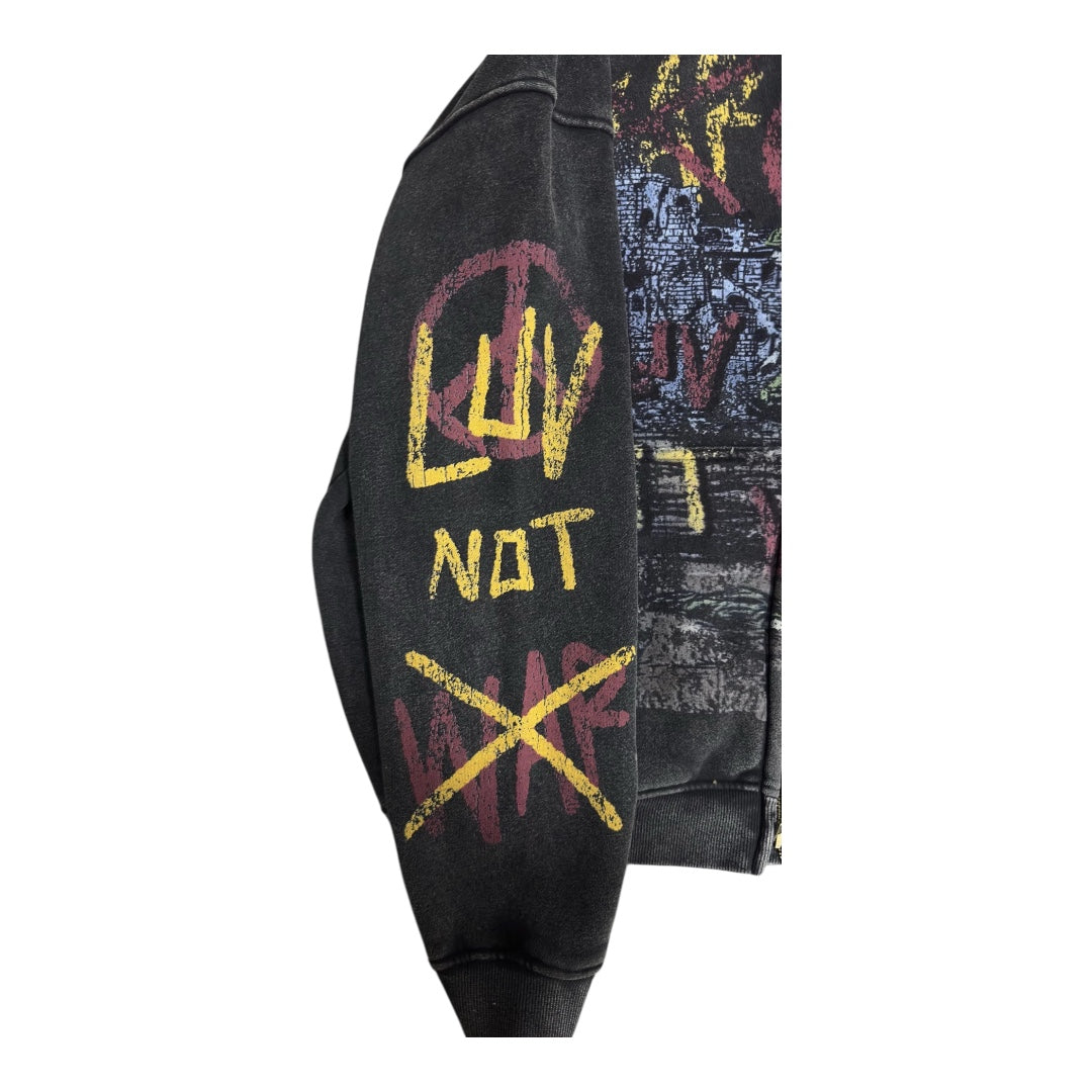 Luv not War hoodie