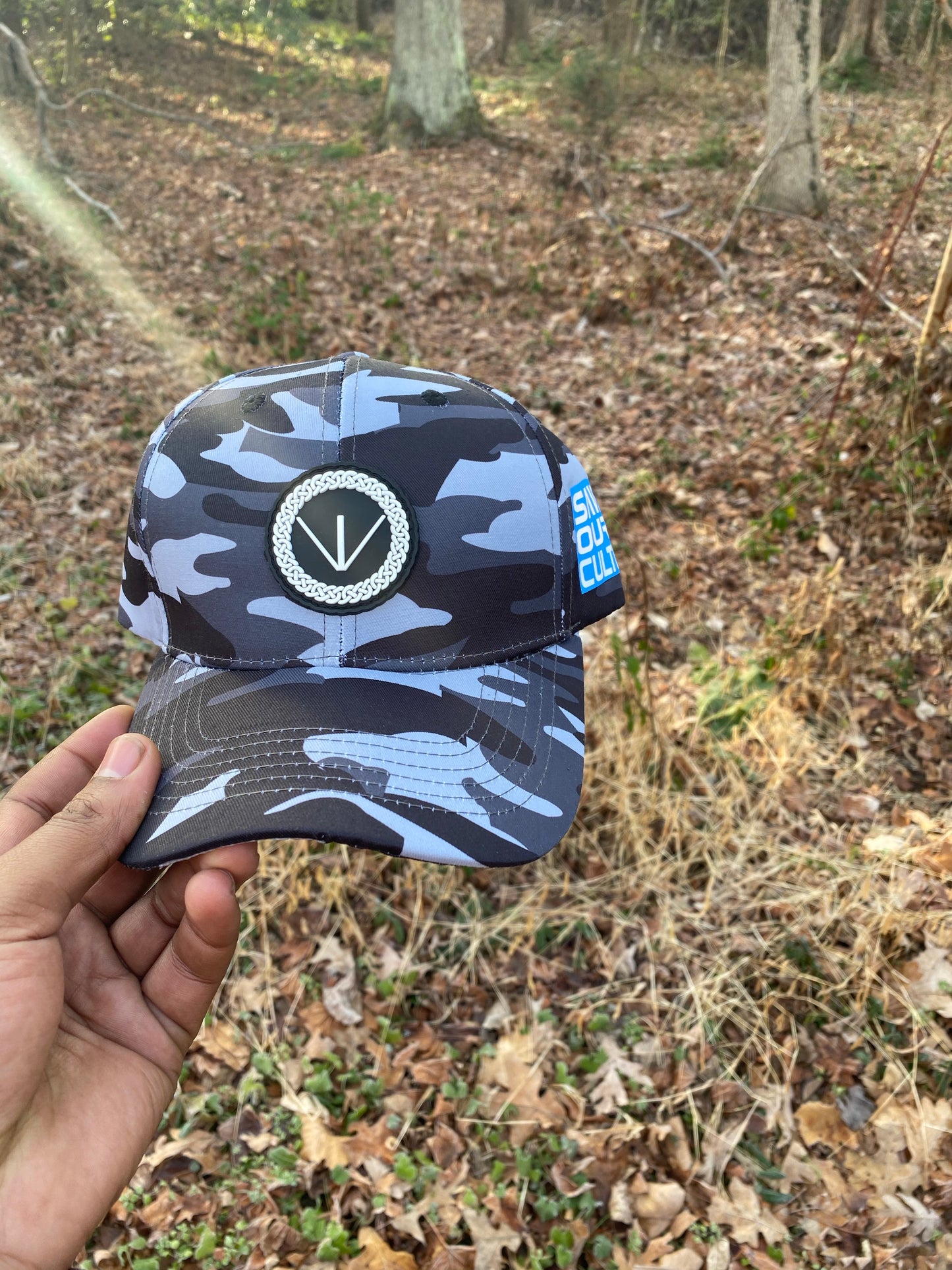 “Save our culture” camo cap